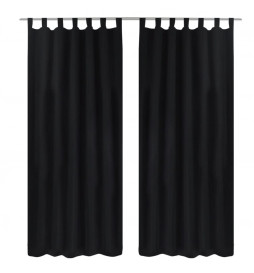2 pcs Rideau à Passant...