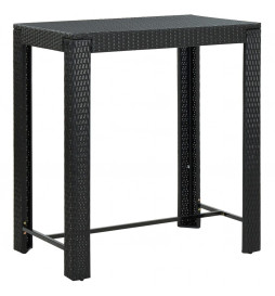 Table de bar de jardin Noir...