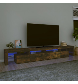 Meuble TV avec lumières LED...