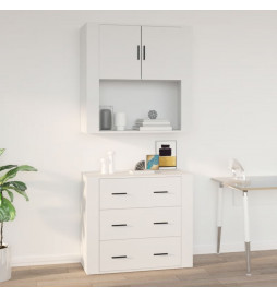 Armoire murale Blanc...