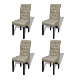Chaises à manger lot de 4...