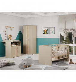 Chambre bébé Trio : Lit 70...