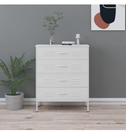 Commode Blanc 80x35x101,5...