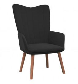 Chaise de relaxation Noir...