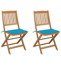 Chaises pliables de jardin...