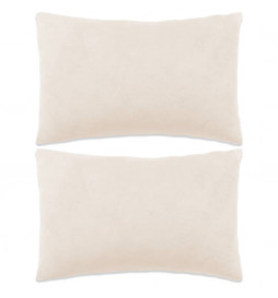 Coussins 2 pcs Tissu 40x60...