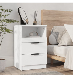 Table de chevet Blanc Bois...