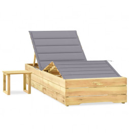 Chaise longue de jardin...