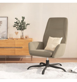 Chaise de relaxation Gris...
