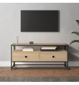 Meuble TV chêne sonoma...