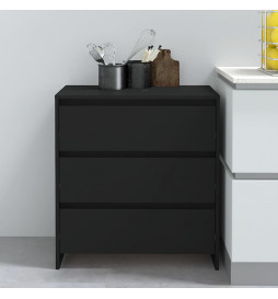 Buffet Noir 70x41x75 cm...
