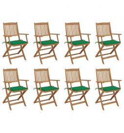 Chaises pliables...