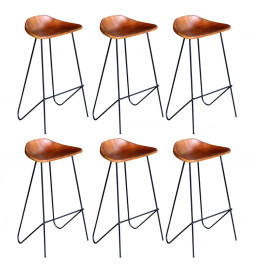 Chaises de bar lot de 6...