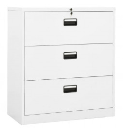Classeur Blanc 90x46x103 cm...