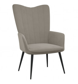 Chaise de relaxation Gris...