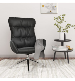 Chaise de relaxation Noir...
