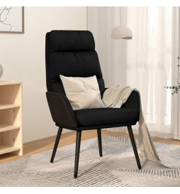 Chaise de relaxation Noir...