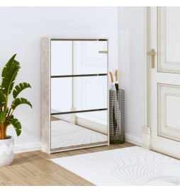 Armoire à chaussures miroir...