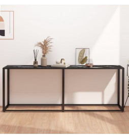 Table console Marbre noir...