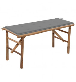 Banc de jardin pliable avec...
