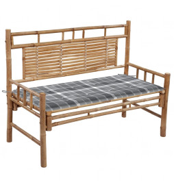 Banc de jardin avec coussin...
