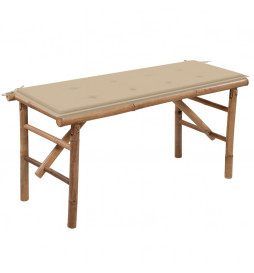 Banc de jardin pliable avec...