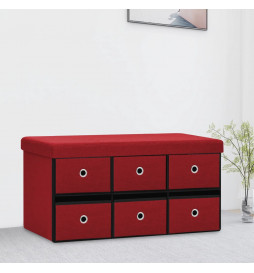 Banc de rangement pliable...
