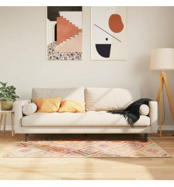 Tapis lavable multicolore...