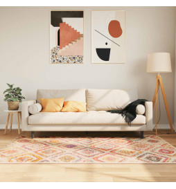 Tapis lavable multicolore...