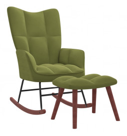Chaise à bascule avec...