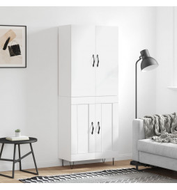 Buffet haut Blanc brillant...