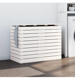 Panier à linge blanc...