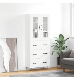 Buffet haut Blanc brillant...