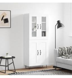 Buffet haut Blanc brillant...