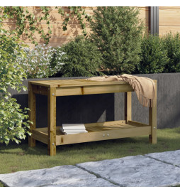 Banc de jardin 82,5x35x45...