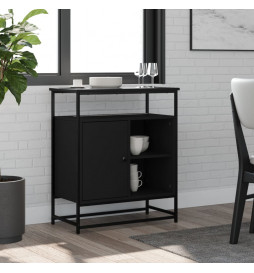 Buffet noir 69x35x80 cm...