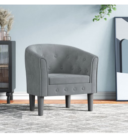 Fauteuil cabriolet gris...