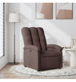 Fauteuil inclinable Marron...