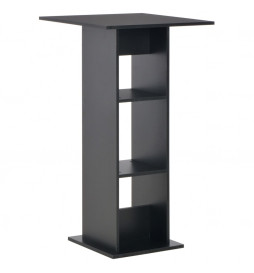 Table de bar Noir 60x60x110 cm