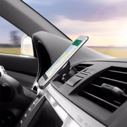 Support Voiture Magnétique pour Smartphone avec Aimant Ventilateur Universel 360 Rotatif