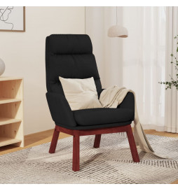 Chaise de relaxation Noir...