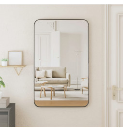 Miroir mural Noir 50x80 cm...