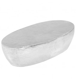 Table basse martelée...