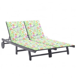 Chaise longue de jardin 2...