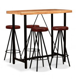 Ensemble de bar 5 pcs Bois...