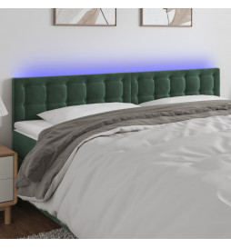 Tête de lit à LED Vert...