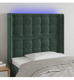 Tête de lit à LED Vert...