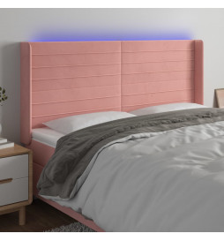 Tête de lit à LED Rose...