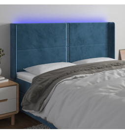 Tête de lit à LED Bleu...