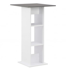 Table de bar Blanc et gris...